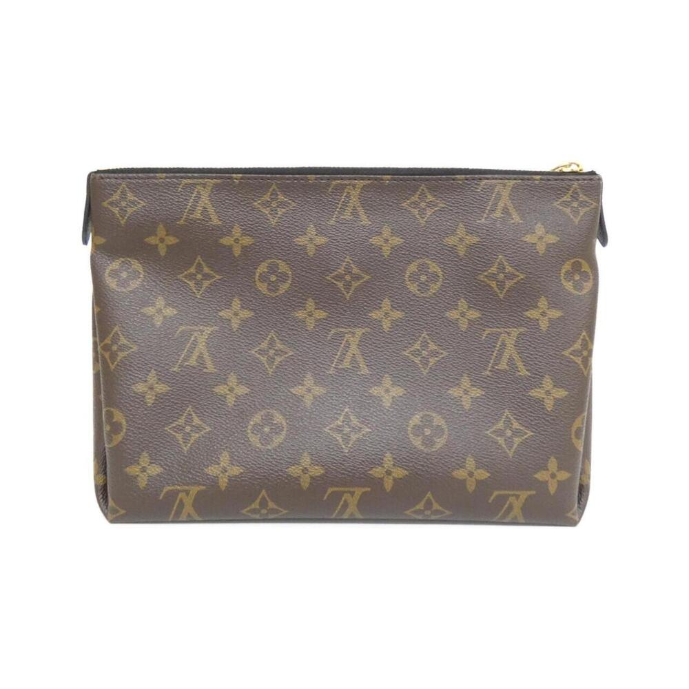 LOUIS VUITTON Authentic Brown Monogram Pouch - Picture 2 of 6
